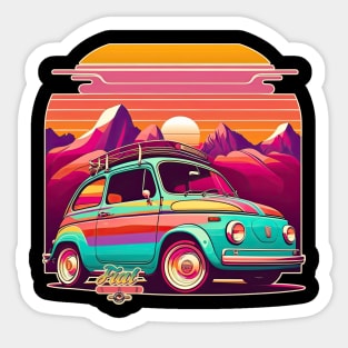 Fiat 500 Sticker